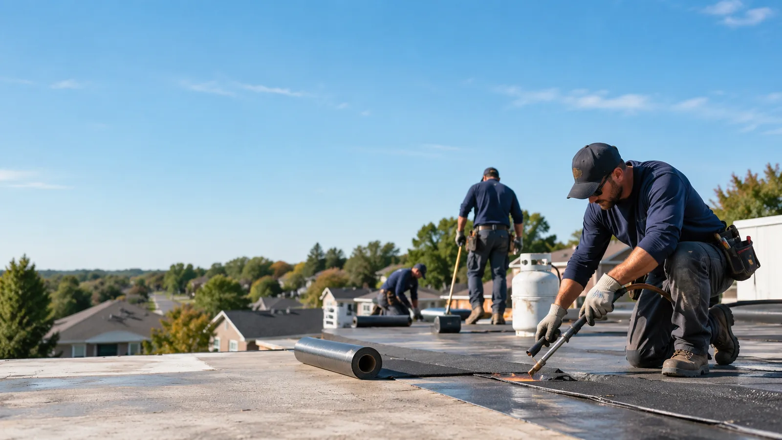 Flat Roof Leak Repair providers in Kirvin, TX